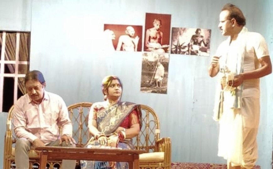 ଭୁବନେଶ୍ୱରରେ ଦର୍ଶକଙ୍କୁ ବିମୋହିତ କଲା ବାରିପଦାର ନାଟକ " ଚିଠି "