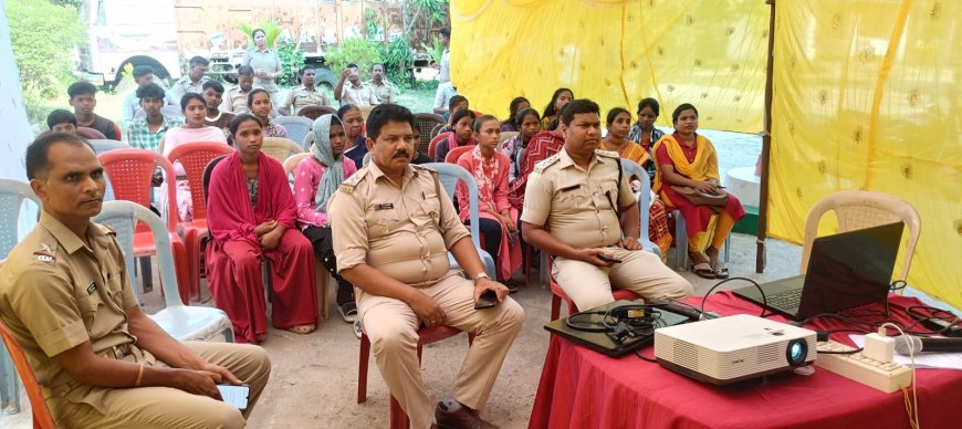 ସୀମାରେ ପୋଲିସ ପକ୍ଷରୁ ସଚେତନତା ଯୁଭେଣ୍ଟିକା