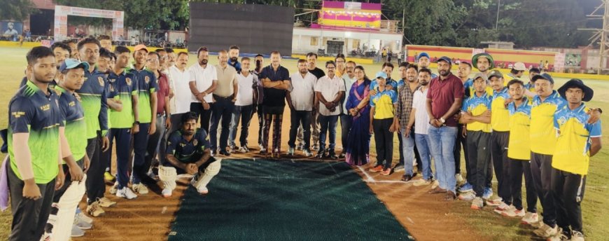 ଡି ଆର କେ କପ ଦିବାରାତ୍ର କ୍ରିକେଟ ଟୁର୍ଣ୍ଣାମେଣ୍ଟ ଉଦଘାଟିତ