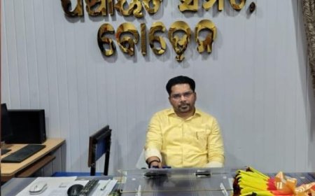 ଚିନ୍ମୟ ଶାଗରୀଆ ବୋଡେ଼ନ ର ନୂଆ ବିଡ଼ିଓ
