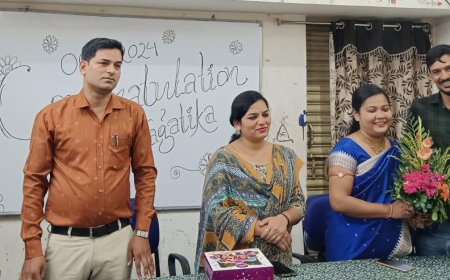 ଓଡ଼ିଶା ପ୍ରଶାସନିକ ସେବା ପରୀକ୍ଷାରେ ବାରିପଦା ‘ବିଦ୍ୟାପୀଠ କ୍ଲାସେସ୍’ର ସ୍ୱାଗତିକା ନାଏକଙ୍କ ବାଜିମାତ୍: ଅନୁଷ୍ଠାନ ପକ୍ଷରୁ ସମ୍ବର୍ଦ୍ଧନା