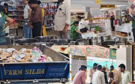 ଶୁଭମ କେ-ମାର୍ଟ (ଏମ୍.ବି.ମଲ, ନୂଆପଡ଼ା)ରେ ବଡ଼ ଚଢ଼ାଉ:୧ କ୍ୱିଣ୍ଟାଲରୁ ଅଧିକ ନିଷିଦ୍ଧ ପ୍ଲାଷ୍ଟିକ ଜବତ, ୨୫ ହଜାର ଟଙ୍କା ଜରିମାନା