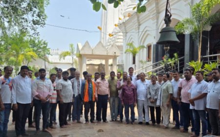 ମୋଦୀ ସରକାରଙ୍କ ବାର ବର୍ଷ ପୂର୍ତ୍ତି ଅବସରରେ ବାରିପଦା ବିଜେପି ପକ୍ଷରୁ ପୂଜାର୍ଚ୍ଚନା