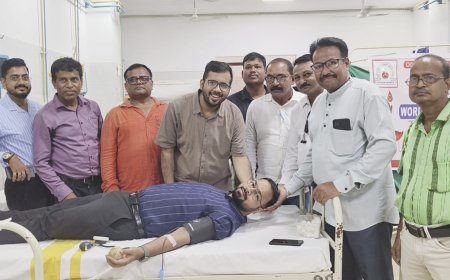 ବାରିପଦାରେ "ବିଶ୍ୱ ରକ୍ତଦାତା ଦିବସ-୨୦୨୬' ପାଳିତ