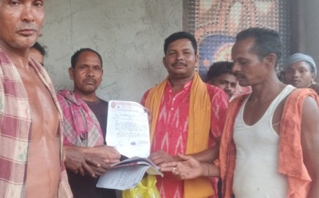 ବିଭିନ୍ନ ସମସ୍ୟାର ସମାଧାନ ପାଇଁ ବିଧାୟକଙ୍କ ଉଦ୍ଦେଶ୍ୟରେ ଦାବିପତ୍ର ଦେଲେ ଗ୍ରାମ ବାସି I