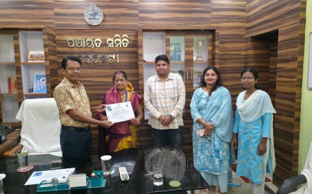 ବଡସାହି ନିର୍ବାଚନ ମଣ୍ଡଳୀରେ ଏସ୍‌ଆଇଆର୍-୨୦୨୬ କାର୍ଯ୍ୟର ଅଗ୍ରଗତି ସମୀକ୍ଷା:ସଫଳ ବିଏଲ୍‌ଓଙ୍କୁ ସମ୍ବର୍ଦ୍ଧନା