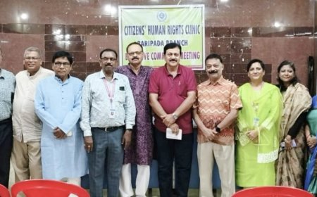 ସିଟିଜେନ୍ସ ହ୍ୟୁମାନ ରାଇଟସ କାଉନସିଲ, ବାରିପଦା ଶାଖାର ୧ମ ବାର୍ଷିକ ବୈଠକ  ( ନୂତନ କର୍ମକର୍ତ୍ତା ଚୟନ )