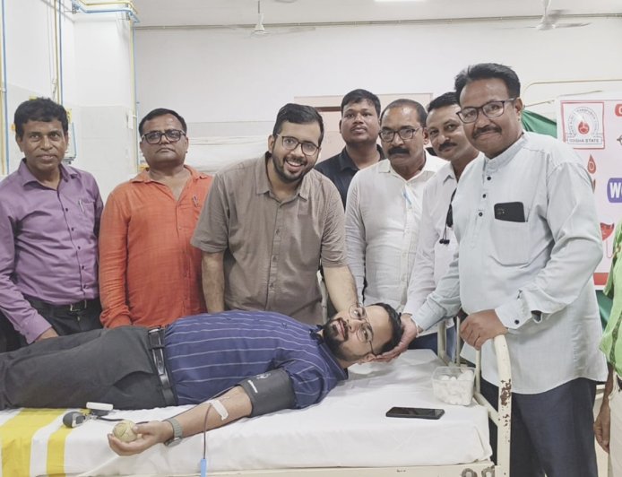 ବାରିପଦାରେ "ବିଶ୍ୱ ରକ୍ତଦାତା ଦିବସ-୨୦୨୬' ପାଳିତ