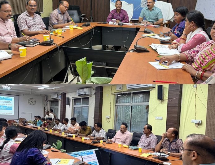 ନୂଆପଡାରେ ଜିଲ୍ଲା ସଡ଼କ ସୁରକ୍ଷା କମିଟି ବୈଠକ ଅନୁଷ୍ଠିତ।ହେଲମେଟ ବିନା ସରକାରୀ କର୍ମଚାରୀଙ୍କୁ କାର୍ଯ୍ୟାଳୟ ପ୍ରବେଶ ମନା: ଜିଲ୍ଲାପାଳ