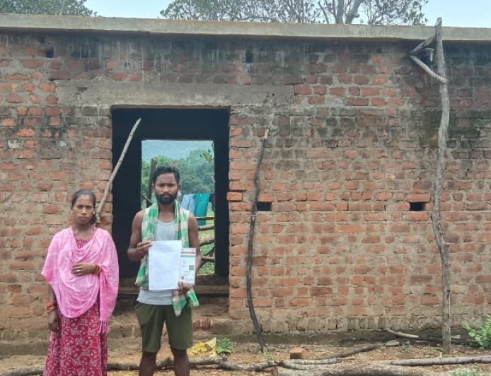 ମନରେଗା ଯୋଜନାର ଆର୍ଥିକ ସହାୟତା ରାଶି ନ ମିଳିବା ଯୋଗୁଁ ଅଧାରୁ ରହିଲା ଆବାସ ଗୃହ