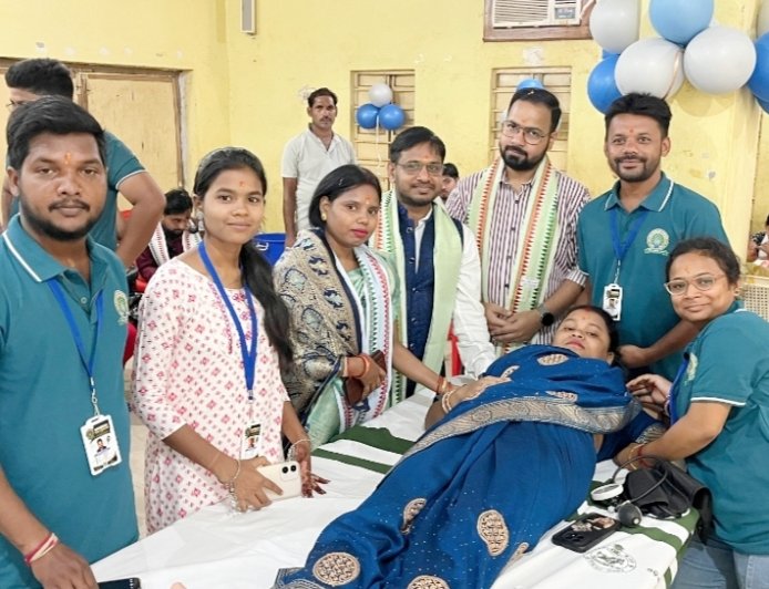 ମୟୁରଭଞ୍ଜ ସେବା ସଂଗଠନ ପକ୍ଷରୁ ରକ୍ତଦାନ ଶିବିର ଆୟୋଜିତ