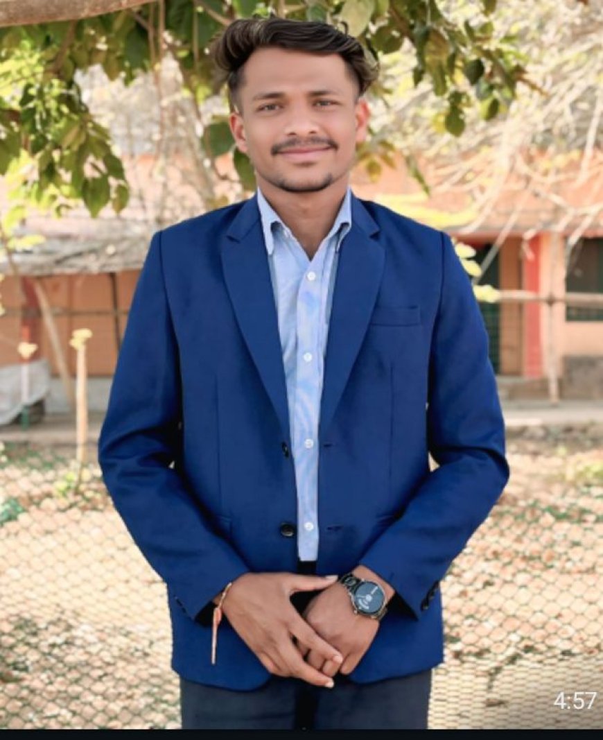 ଶିକ୍ଷା ବିଭାଗ ରେ ବ୍ଲକ୍ ଟପ୍ପର ହେଲେ ସୁକେନ୍ଦ୍ର ମୁଠା ମାଝୀ