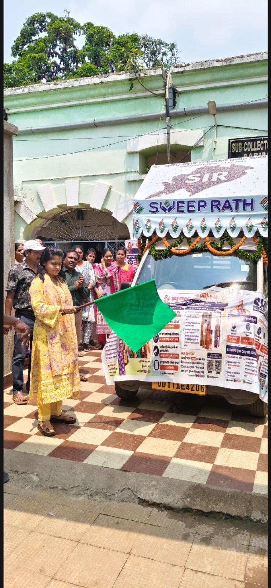 ବାରିପଦାରେ ଏସ୍‌ଆଇଆର୍-୨୦୨୬ ସଚେତନତା ରଥର ଶୁଭାରମ୍ଭ