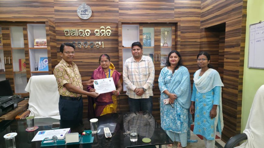 ବଡସାହି ନିର୍ବାଚନ ମଣ୍ଡଳୀରେ ଏସ୍‌ଆଇଆର୍-୨୦୨୬ କାର୍ଯ୍ୟର ଅଗ୍ରଗତି ସମୀକ୍ଷା:ସଫଳ ବିଏଲ୍‌ଓଙ୍କୁ ସମ୍ବର୍ଦ୍ଧନା