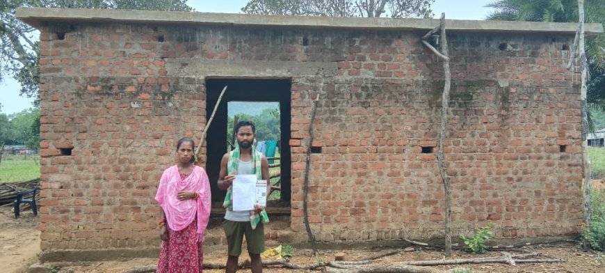 ମନରେଗା ଯୋଜନାର ଆର୍ଥିକ ସହାୟତା ରାଶି ନ ମିଳିବା ଯୋଗୁଁ ଅଧାରୁ ରହିଲା ଆବାସ ଗୃହ