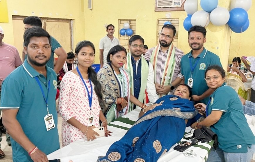 ମୟୁରଭଞ୍ଜ ସେବା ସଂଗଠନ ପକ୍ଷରୁ ରକ୍ତଦାନ ଶିବିର ଆୟୋଜିତ