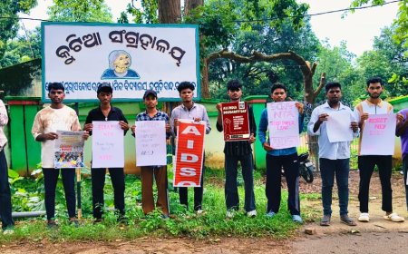 ଦିଲ୍ଲୀ, ଯନ୍ତର ମନ୍ତରରୁ ସୋନମ ୱାଙ୍ଗଚୁକଙ୍କୁ ବଳପୂର୍ବକ ହଟାଇବା ଏବଂ ସେଠାରେ ଚାଲିଥିବା ଗଣଆନ୍ଦୋଳନକୁ ପଣ୍ଡ କରିବା ପାଇଁ ଦିଲ୍ଲୀ ପୋଲିସର ଉଦ୍ୟମକୁ ଦୃଢ଼ ନିନ୍ଦା କରି ଏଆଇଡିଏସଓ ର ବିକ୍ଷୋଭ