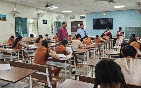 ସହାୟକ ଶିକ୍ଷଣ କାର୍ଯ୍ୟକ୍ରମ-'ଉନ୍ମେଷ' ପାଇଁ ମେଧାବୀ ଛାତ୍ରଛାତ୍ରୀଙ୍କ ବେସଲାଇନ୍ ପରୀକ୍ଷା ଅନୁଷ୍ଠିତ