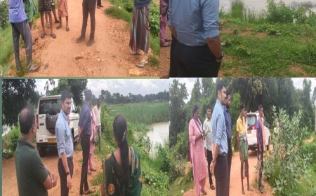 ଜିଲ୍ଲାପାଳଙ୍କ ବିଭିନ୍ନ କ୍ଷୁଦ୍ର ଜଳସେଚନ ପ୍ରକଳ୍ପ ପରିଦର୍ଶନ