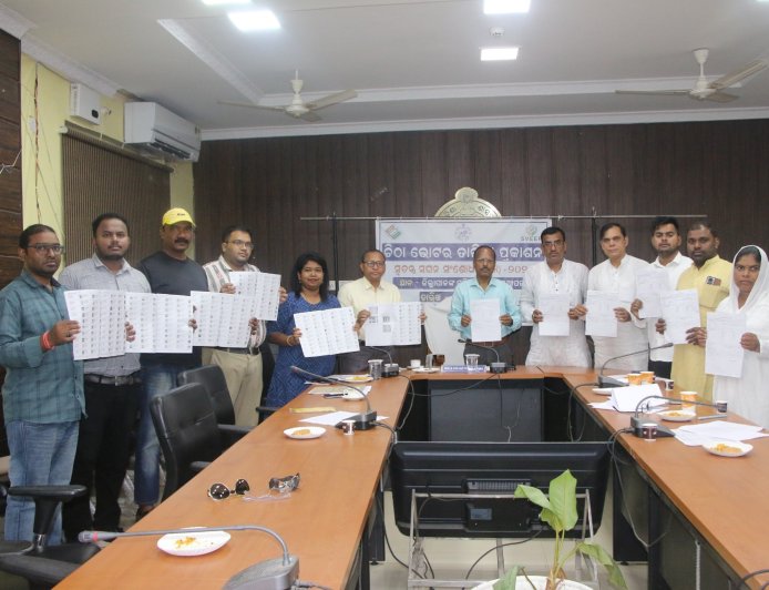 ସ୍ୱତନ୍ତ୍ର ସଘନ ସଂଶୋଧନ(ଏସ୍‌.ଆଇ.ଆର୍‌)-୨୦୨୬: ନୂଆପଡ଼ା ଜିଲ୍ଲାର ଚିଠା ଭୋଟର ତାଲିକା ପ୍ରକାଶିତ:୫ ଜୁଲାଇରୁ ୪ ଅଗଷ୍ଟ ପର୍ଯ୍ୟନ୍ତ ଦାବି ଓ ଆପତ୍ତି ଗ୍ରହଣ