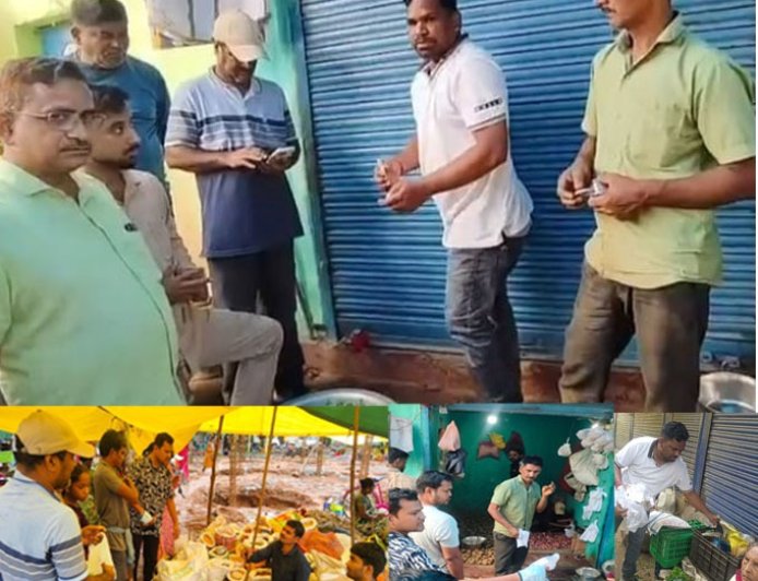 ନୂଆପଡ଼ା ସାପ୍ତାହିକ ବଜାରରେ ଏସ୍‌ୟୁପି ବିରୋଧୀ କଡ଼ା କାର୍ଯ୍ୟାନୁଷ୍ଠାନ:ବାରମ୍ବାର ନିୟମ ଉଲ୍ଲଂଘନ ଅଭିଯୋଗରେ ଦୋକାନ ସିଲ୍
