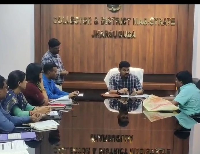 *ଝାରସୁଗୁଡ଼ାରେ 'ସିଏମ୍‌-ସମ୍ପଦ'ର ମାସିକ ସମୀକ୍ଷା; ବିଭିନ୍ନ ପ୍ରକଳ୍ପକୁ ଅନୁମୋଦନ*