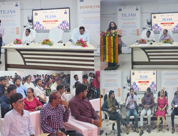 ନୂଆପଡ଼ାରେ ତେଜସ୍ ପଦକ୍ଷେପ ଅଧୀନରେ "ରାଜ୍ୟ ସ୍ତରୀୟ ଷ୍ଟାର୍ଟ-ଅପ୍ ଆଉଟ୍ରିଚ୍ କାର୍ଯ୍ୟକ୍ରମ" ସଫଳତାର ସହ ଅନୁଷ୍ଠିତ