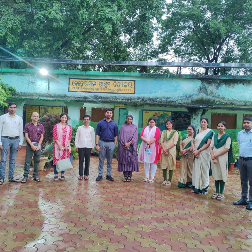 ଏନ୍.ଏଚ୍.ଏମ୍. ମିଶନ ନିର୍ଦ୍ଦେଶକ ଡାକ୍ତର ବୃନ୍ଦା ଡି.ଙ୍କ ଦୁଇ ଦିନିଆ ଝାରସୁଗୁଡ଼ା ଗସ୍ତ:ବେହେରାମାଲ ଆଶ୍ରମ ବିଦ୍ୟାଳୟ ପରିଦର୍ଶନ କରି ପାରିପାର୍ଶିକ ସ୍ଥିତିର ସମୀକ୍ଷା