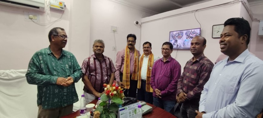 ମାଲକାନଗିରି ଜିଲ୍ଲାପାଳଙ୍କ କାର୍ଯ୍ୟାଳୟରେ ମିଳିତ ଅବସରକାଳୀନ ସମ୍ବର୍ଦ୍ଧନା ସଭା ଅନୁଷ୍ଠିତ