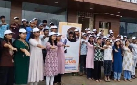 ପ୍ରଧାନମନ୍ତ୍ରୀଙ୍କ 'ବିକଶିତ ଭାରତ ସଂକଳ୍ପ ଅଭିଯାନ ପାଇଁ ନଶା ମୁକ୍ତ ଯୁବା' ଭର୍ଚୁଆଲ୍ କାର୍ଯ୍ୟକ୍ରମରେ ଯୋଗ ଦେଲେ ଉତ୍ତମ ମଲ୍ଲିକ ମହା ବିଦ୍ୟାଳୟ ଛାତ୍ରଛାତ୍ରୀ