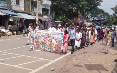 ବ୍ରାହ୍ମଣୀଗାଁ ରାଜୀବ ଗାନ୍ଧୀ ସେବା କେନ୍ଦ୍ରରେ ଧୁମଧାମରେ ବିଶ୍ୱ ଆଦିବାସୀ ଦିବସ ପାଳନ ନୂତନ ବ୍ଲକ୍ ପାଇଁ ୮ଟି ପଞ୍ଚାୟତବାସୀଙ୍କ ଦାବି