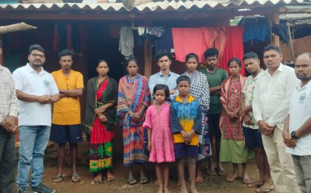 କୋଟଗଡ଼ର ମୃତ ଦାଦନ ଶ୍ରମିକଙ୍କ ପରିବାରକୁ ସାକ୍ଷାତ କଲେ ସ୍ୱାକ୍ ସଦସ୍ୟ