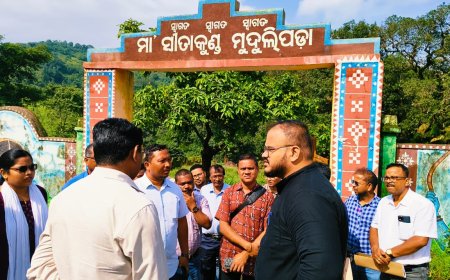 ବଣ୍ଡା ଘାଟିର ସୀତାକୁଣ୍ଡର ରୂପରେଖ ବଦଳିବ: ବିକାଶମୂଳକ କାର୍ଯ୍ୟର ସମୀକ୍ଷା କଲେ ମାଲକାନଗିରି ଜିଲ୍ଲାପାଳ