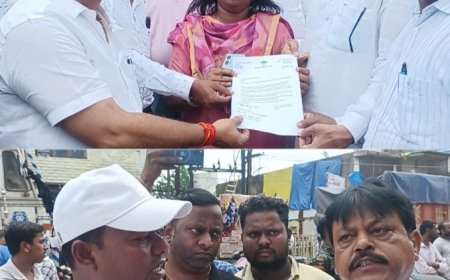 ଖରିଆର ରୋଡ୍‌ରେ ଥିବା ବିଜୁ ପଟ୍ଟନାୟକଙ୍କ ପ୍ରତିମୂର୍ତ୍ତିର ସୁରକ୍ଷିତ ସ୍ଥାନାନ୍ତର:ଓ ପୁନଃସ୍ଥାପନ ପାଇଁ ଖରିଆର ରୋଡ ଏନ.ଏ.ସି. କାର୍ଯ୍ୟନିର୍ବାହୀ ଅଧିକାରୀଙ୍କୁ ଦାବି ପତ୍ର ପ୍ରଦାନ