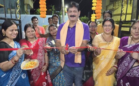 ୧ ନଂ ୱାର୍ଡରେ ଶାଢ଼ୀ ପ୍ରଦର୍ଶନୀ ଉଦଘାଟିତ