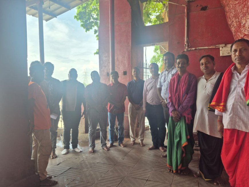 ରାମଚଣ୍ଡୀ ମନ୍ଦିରର ସାମଗ୍ରିକ ବିକାଶ ପାଇଁ ଜାତୀୟ ପ୍ରଯୁକ୍ତିବିଦ୍ୟା ସଂସ୍ଥାନ, ରାଉରକେଲାର ବିଶେଷଜ୍ଞ ଟିମ୍‌ଙ୍କ କ୍ଷେତ୍ର ଅନୁଧ୍ୟାନ