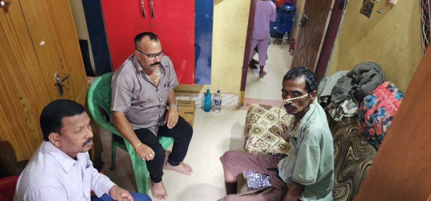 ଅସୁସ୍ଥ ଦଳୀୟ କର୍ମୀଙ୍କୁ ଭେଟିଲେ ବାଲିଗୁଡ଼ା ବିଧାୟକ