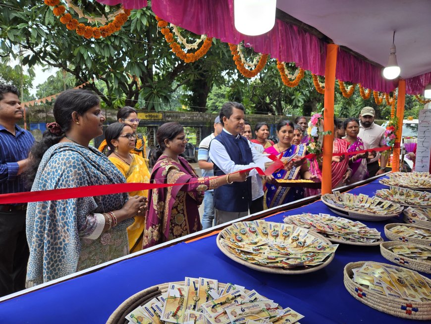 ବାରିପଦାରେ ଓରମାସ୍ ରାଖି ଷ୍ଟଲ୍ ଉଦ୍‌ଘାଟିତ:ମୟୂରଭଞ୍ଜର ହସ୍ତନିର୍ମିତ ଓ ପରିବେଶ ଅନୁକୂଳ ରାଖିକୁ ମିଳୁଛି ବ୍ୟାପକ ବଜାର ସୁଯୋଗ:-ମହିଳା କାରିଗରଙ୍କ ଆୟ ଓ ଆତ୍ମନିର୍ଭରତା ବୃଦ୍ଧି ଉପରେ ଗୁରୁତ୍ୱ