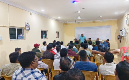 ଉତ୍କଳ ସାମ୍ବାଦିକ ସଂଘର ମାଲକାନଗିରି ଜିଲ୍ଲା କାର୍ଯ୍ୟକାରିଣୀ ବୈଠକ: ସାମ୍ବାଦିକତା ଓ ଜନସେବାମୂଳକ କାର୍ଯ୍ୟକୁ ଅଧିକ ଗୁରୁତ୍ୱ
