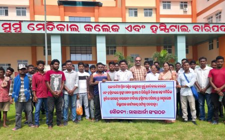 Peaceful March Demands Better Healthcare at PRM Medical College and Hospital