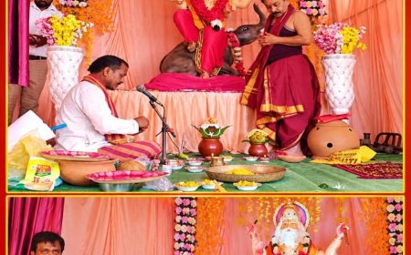 ଖରିଆର ରୋଡ୍‌ ସହରାଞ୍ଚଳ ଜଳଯୋଗାଣ କାର୍ଯ୍ୟାଳୟ ପରିସରରେ ବିଶ୍ୱକର୍ମା ପୂଜା ଅନୁଷ୍ଠିତ