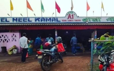 ଢାବା ନା ମିନି ବାର୍? ନୀଲକମଲ’ରେ ମଦର ମହାସମାରୋହ,  ପଛପଟେ ଗୁପ୍ତ କେବିନ୍, ବୋତଲର ପାହାଡ଼,  ମଦ ପିଇ ରାଜରାସ୍ତାରେ ଗଡିଲେ ଯୁବକ