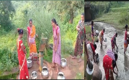 ଏକ ମାତ୍ର ଥିଲା ନଳ କୂପ ଏବେ ନଦୀ ପାଣି ହେଲା ସାହାରା