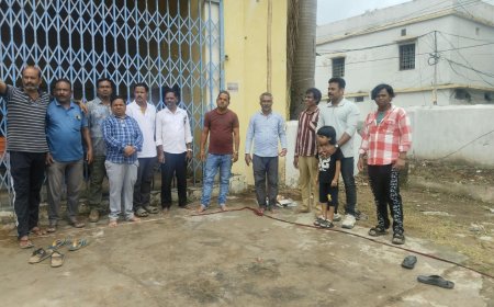ଭଞ୍ଜମଣ୍ଡପ ଦୁର୍ଗାପୂଜା ପାଇଁ ଶୁଭ ଖୁଣ୍ଟି ସ୍ଥାପନ
