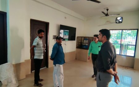 ଉତ୍କଳ ବାଳାଶ୍ରମ’ ପରିଦର୍ଶନ କଲେ ଜିଲ୍ଲାପାଳ