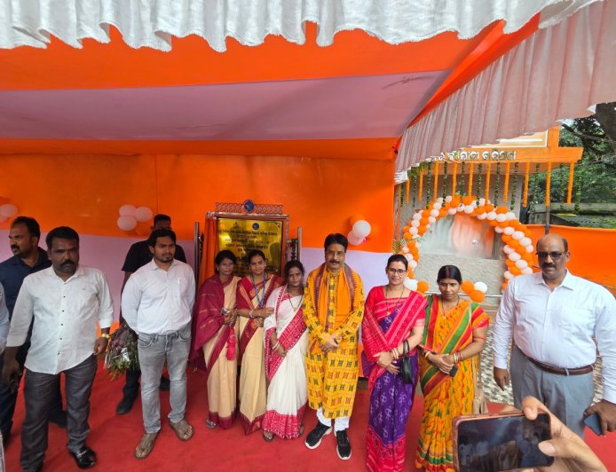 ବାରିପଦା ସହରରେ ୩ଟି ପାନୀୟଜଳ କିଓସ୍କ ଉଦ୍‌ଘାଟିତ :ବିଶୁଦ୍ଧ ପାନୀୟଜଳ ଯୋଗାଣକୁ ରାଜ୍ୟ ସରକାରଙ୍କ ସର୍ବାଧିକ ଗୁରୁତ୍ୱ: ମନ୍ତ୍ରୀ କୃଷ୍ଣଚନ୍ଦ୍ର ମହାପାତ୍ର
