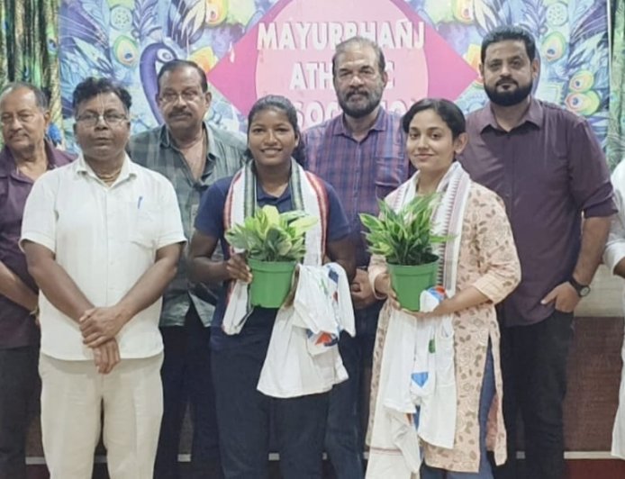 ମୟୁରଭଞ୍ଜ ଏଥଲେଟିକ ଏସୋସିଏସନ ଦ୍ୱାରା ଦୁଇ ପ୍ରତିଭା ସମ୍ବର୍ଦ୍ଧିତ