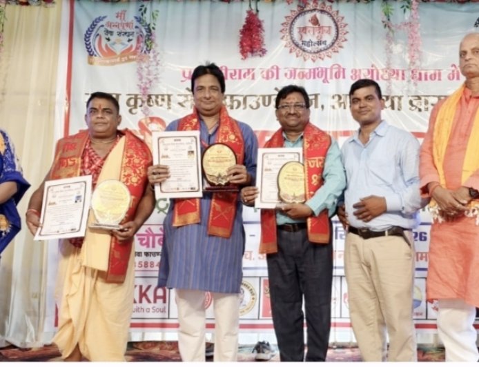ଜାତୀୟ ସ୍ତରରେ ସମ୍ମାନିତ ହେଲେ ମୟୁରଭଞ୍ଜର ଦୁଇ ରକ୍ତଦାତା