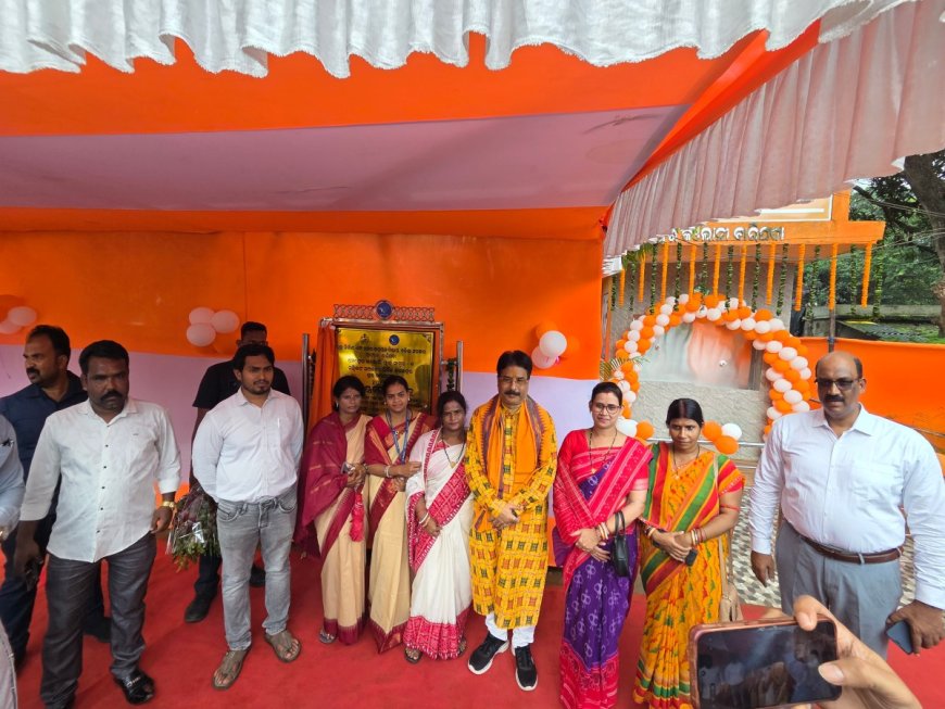 ବାରିପଦା ସହରରେ ୩ଟି ପାନୀୟଜଳ କିଓସ୍କ ଉଦ୍‌ଘାଟିତ :ବିଶୁଦ୍ଧ ପାନୀୟଜଳ ଯୋଗାଣକୁ ରାଜ୍ୟ ସରକାରଙ୍କ ସର୍ବାଧିକ ଗୁରୁତ୍ୱ: ମନ୍ତ୍ରୀ କୃଷ୍ଣଚନ୍ଦ୍ର ମହାପାତ୍ର
