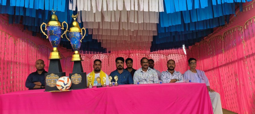 ଜୟ ମା’ ବାସନ୍ତୀ ଜିଲ୍ଲାସ୍ତରୀୟ ଫୁଟବଲ ଟୁର୍ଣ୍ଣାମେଣ୍ଟ : ଦର୍ଶକଙ୍କ ପ୍ରବଳ ଭିଡ